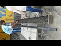 HowTo Make Column Beam For Rcc Compound Wall/Precast H Shape Column Making Manufacturing/ H Column