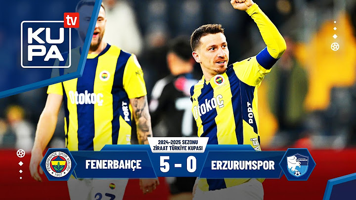 Fenerbahçe 5-0 Erzurumspor | Ziraat Türkiye Kupası B Grubu | 05.02.2025