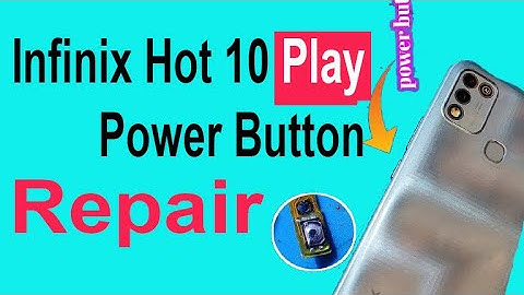 Infinix Hot 10 Play Power Button Flex  repair  #infinix