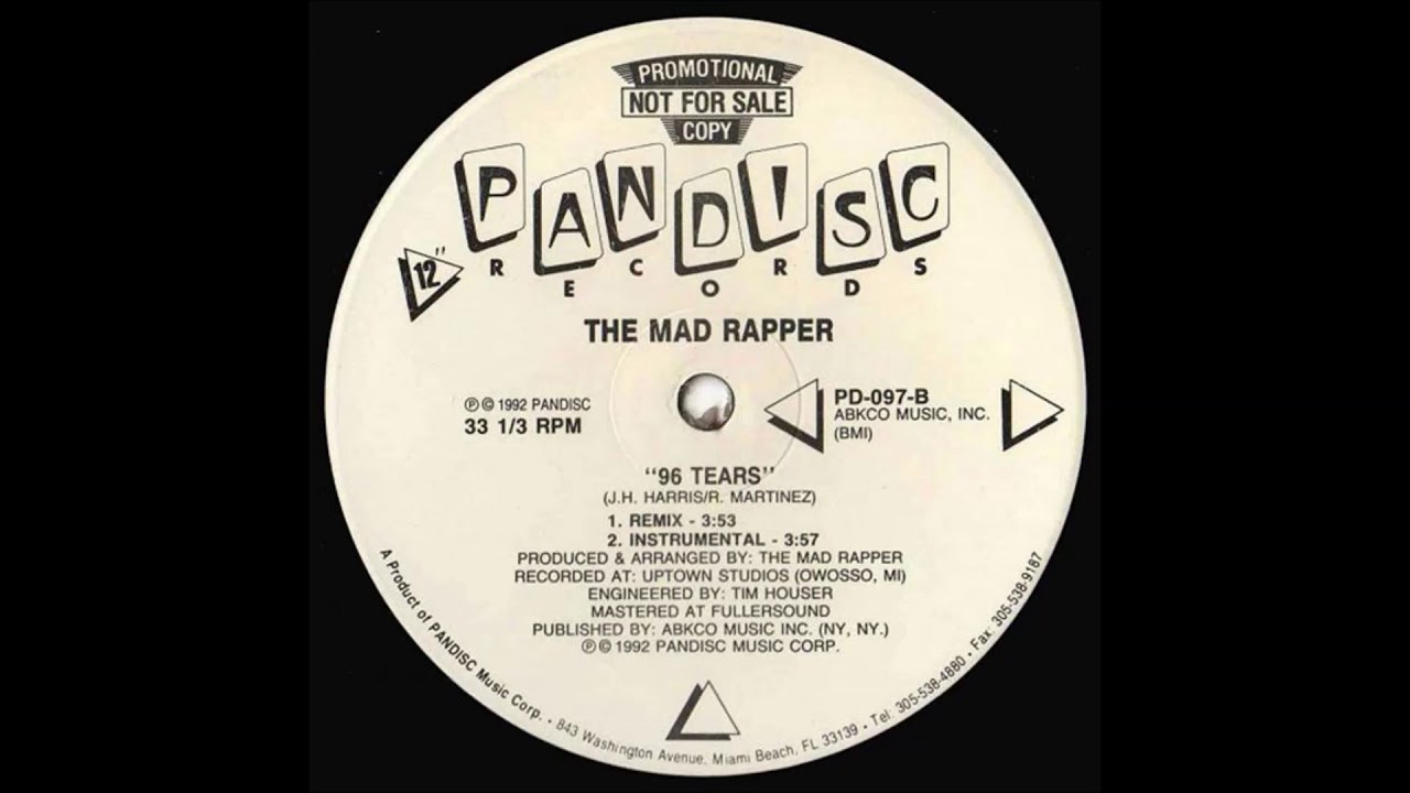 The Mad Rapper-96 Tears( Instrumental) melo do flipperama