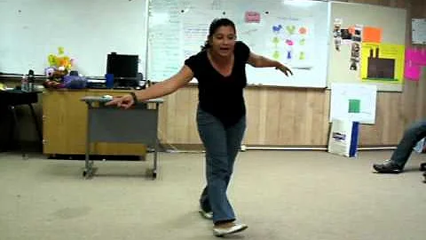 Dinorah gives class with Dr. Cindy Herbert