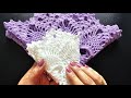 Unique Crochet Pattern #makewithme #crochetworldcreations #crochetdoily