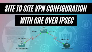 Site to Site VPN Configuration with GRE Over IPSec