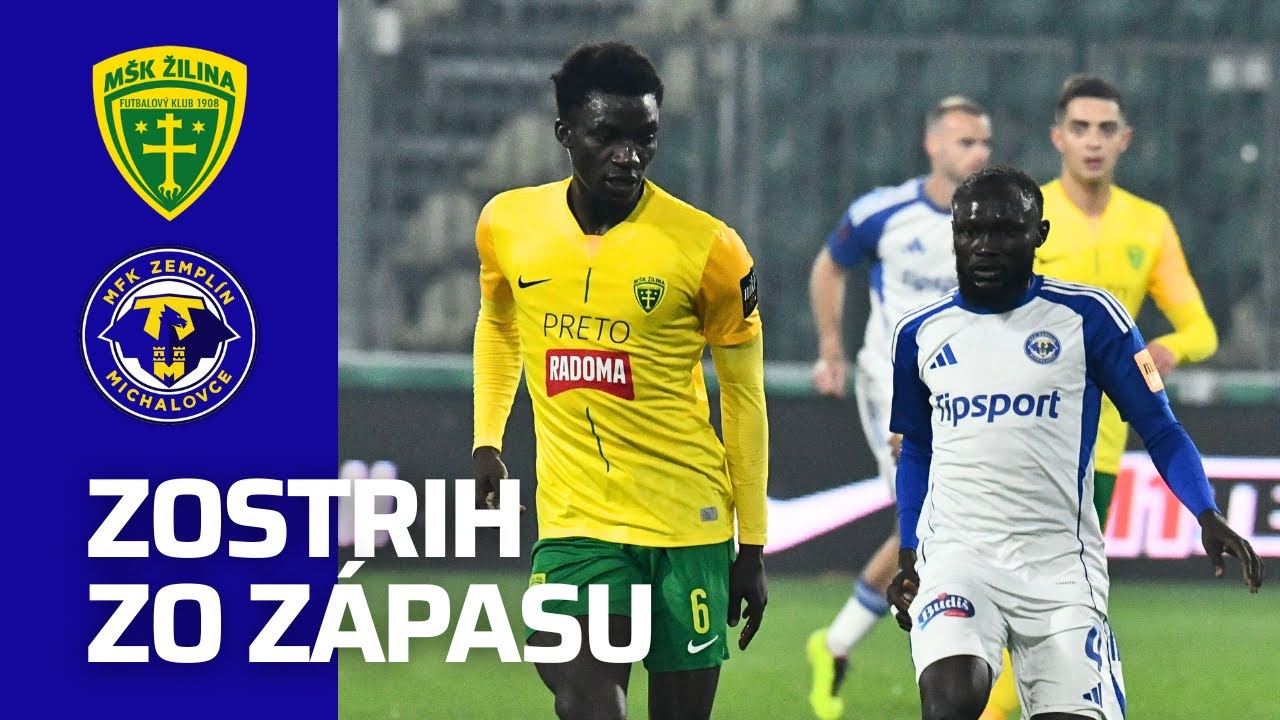 ZOSTRIH | MŠK Žilina - MFK Zemplín Michalovce (8.11.2025, 2:0)