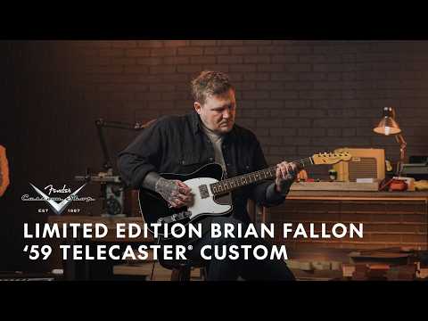 Exploring the Limited Edition Brian Fallon '59 Telecaster Custom | Fender Custom Shop | Fender