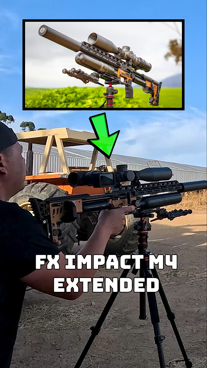 FX Impact M4 Extended in action | Deadly Accurate PCP Airgun | Best Airguns in the world #fxairguns