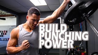 Build Punching Power in The Gym