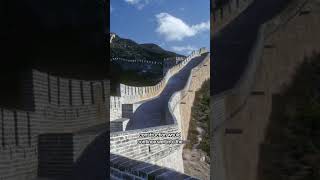 The Great Wall of China should be on your bucket list