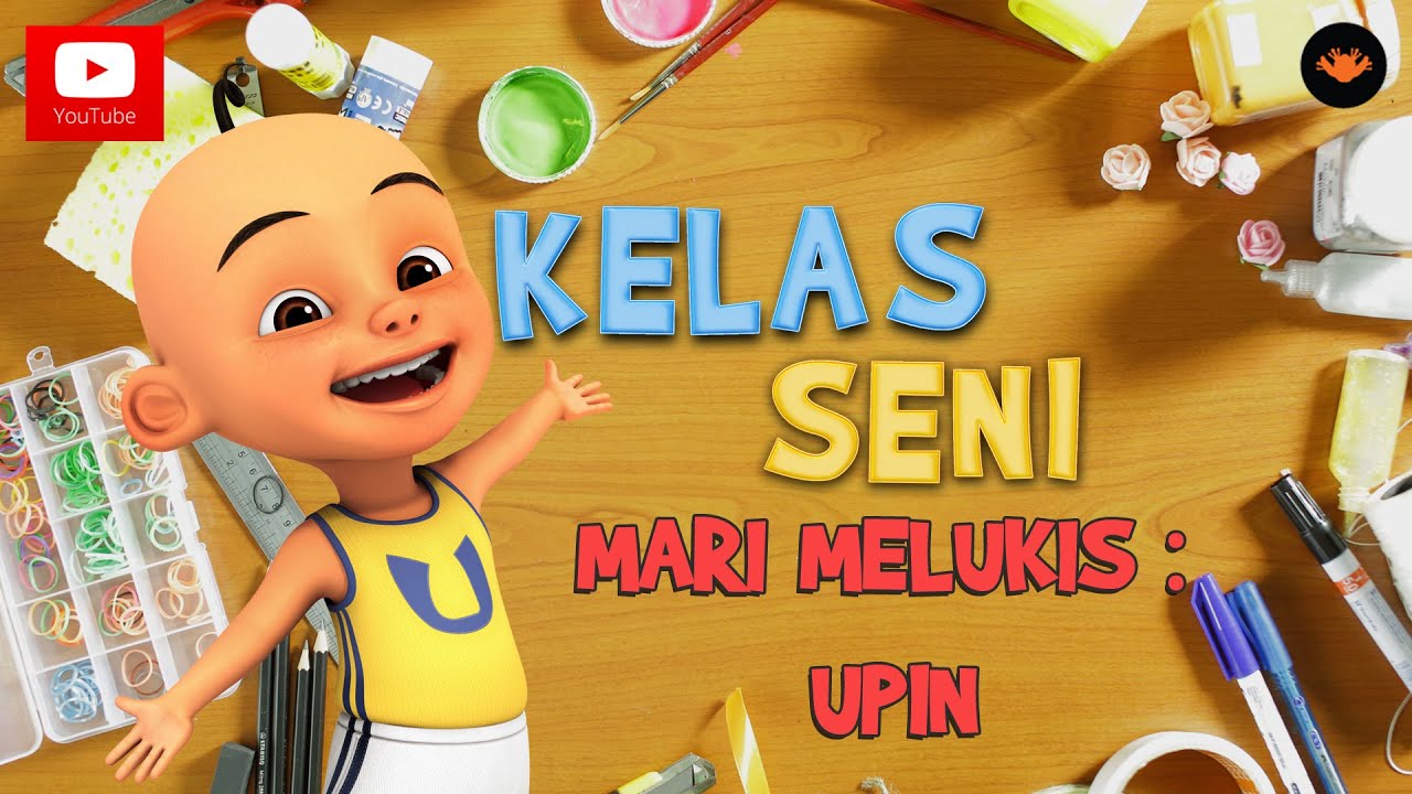 Kelas Seni Ep14 Mari Melukis Upin Hd Youtube