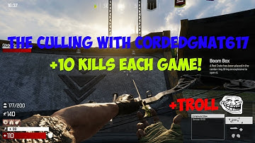 The Culling: ALMOST DIED! 11 KILL DOMINATION!