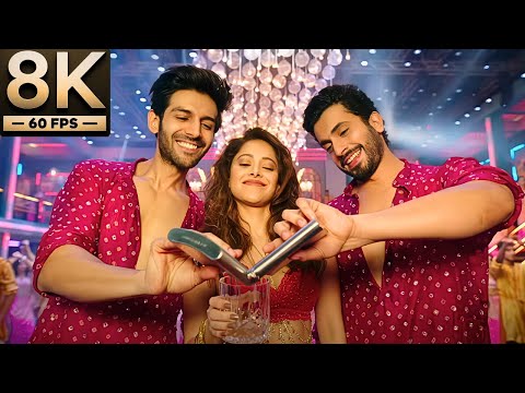 8K Remastered - Chhote Chhote Peg | Kartik Aaryan, Nushrat Bharucha | Sonu Ke Titu Ki Sweety