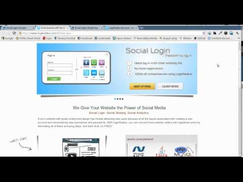 Drupal Social Login Module