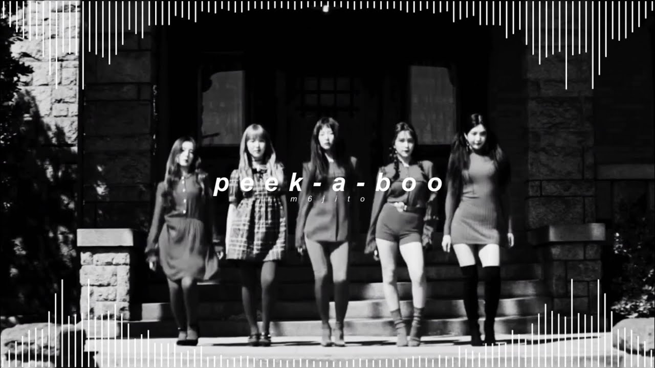 red velvet - 피카부 (peek-a-boo) ( 𝘀𝗹𝗼𝘄𝗲𝗱 + 𝗿𝗲𝘃𝗲𝗿𝗯 )