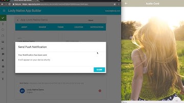 Locly Native Tutorial: Sending a Push Notification to All App Users