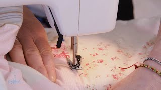 Sewing Tutorial: How to make a quick and easy baby bed cover (Part 1)