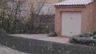 neige au Luc