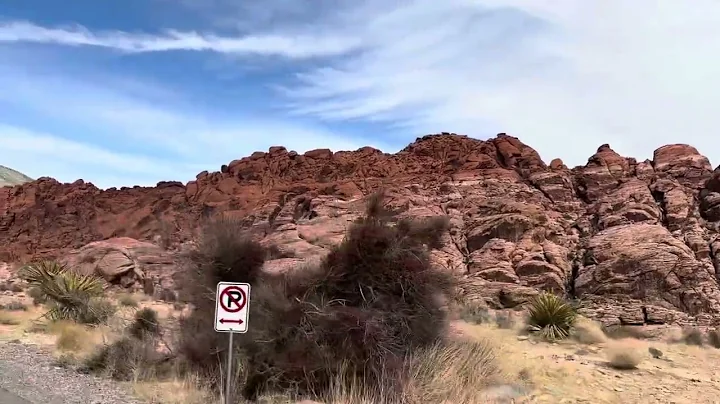 Red Rock📍⛰️Canyon, NV Entrance Road
