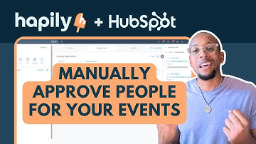 How to Manually Approve Event Registrants in HubSpot