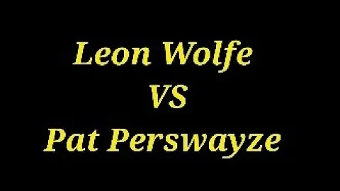 Capital City Wrestling: Leon Wolfe VS Pat Perswayze