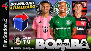 🎮 NOVO! BOMBA PATCH 2026 ISO (PS2) DOWNLOAD DIRETO! COM COPA DO MUNDO🏆 AETHERSX2, PCSX2 E OPL ✅️