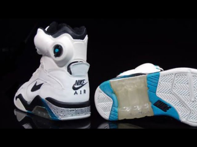 Air Force 180 David Robinson Emerald Mid Sneaker Review Feet - YouTube