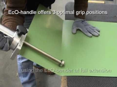 Draco Eco Bender3 Panelfabrication How To Fabricate A Standing Seam Panel Youtube