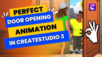 Perfect Door Opening Animation in CreateStudio 3