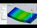 Solidworks Point Load Simulation Static Analysis 1