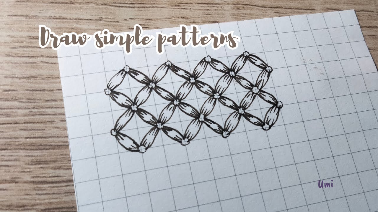 Draw simple patterns ️ ️ | Cách vẽ họa tiết đơn giản ️ ️ #1 - YouTube