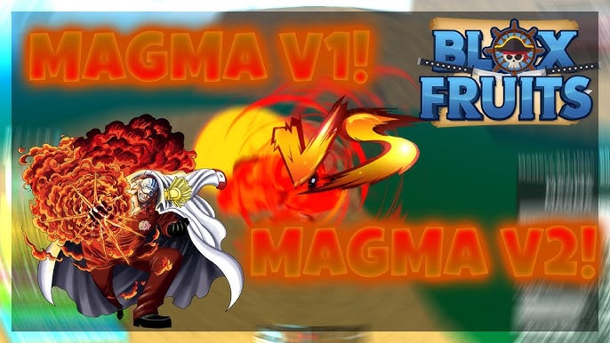 REWORK: Magma Fruit Showcase in Blox Fruits (ROBLOX) 