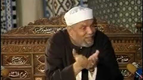 الشيخ محمد متولي الشعراوي/من الاية 38 الى الاية 43 من سورة يونس