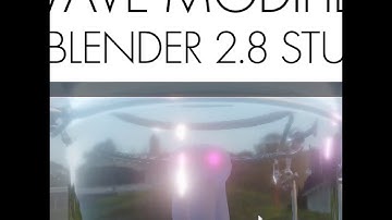 Daily Blender Tip 72 - Wave Modifier And Blender 2.8!