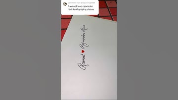 Ravneet♥️Rajwinder Ravi #calligraphy #shorts #beautiful #handwriting #live #video #foryou #ytshorts