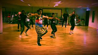 JJC FT OLAMIDE - MOTIWA  Zumba afro choreography by Moez Saidi