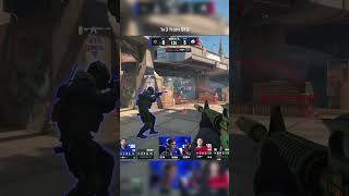 1v3 from 910 #cs2 #NiP #liquid