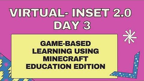 VINSET 2.0- game-Based Learning Using Minecraft Education Edition