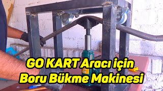 Hidrolik boru bükme makinesi yaptım - How to make a pipe bending