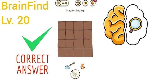 BrainFind Level 20 Correct Answer