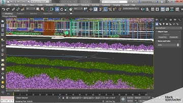 Using Forest Pack Pro to Create Grass - Exterior Renderings in 3ds Max
