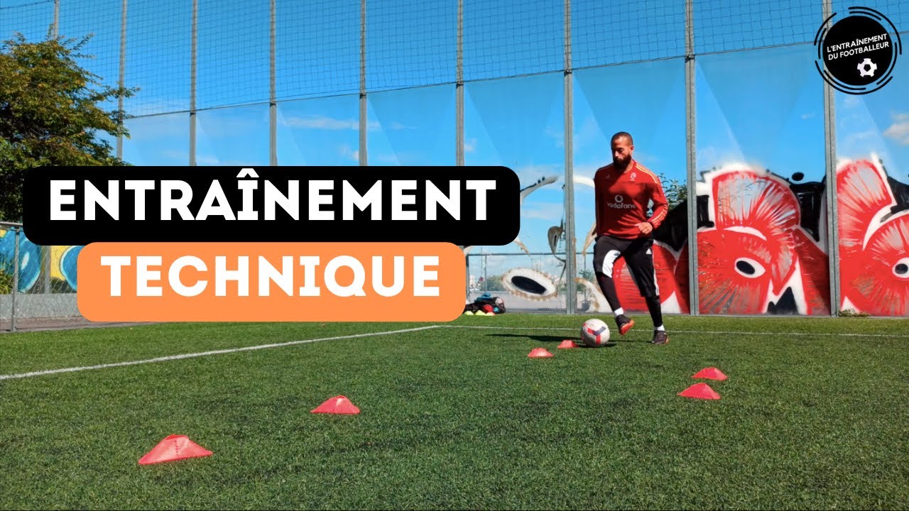 Ecole de Foot - Conduite de balle -  Exercices de foot, Exercices de  football, Exercice sport