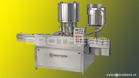 Screw Capping Machine, Automatic Eight Head Pick and Place Capping Machine, Bottle Capping Machine
