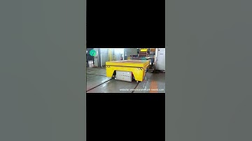 63Ton Induatrial Electric Transfer Cart With Hydraulic Lift#batterypowered  #transfer