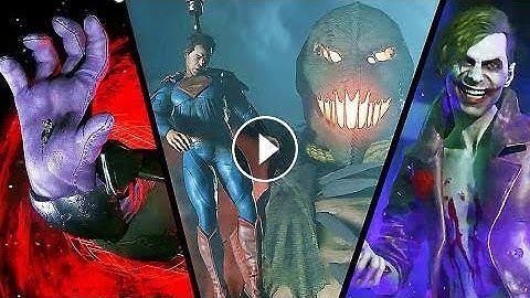 Injustice 2 - All Character Select Animations And Super Moves Part-3