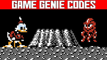 (NES DuckTales) Walk Through Walls, Jump In Mid Air, Invincibility - Game Genie Codes
