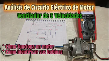 ¿Qué es lo que hace girar el motor de una licuadora o un ventilador?