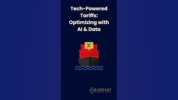Tech-Powered Tariffs: Optimizing with AI & Data