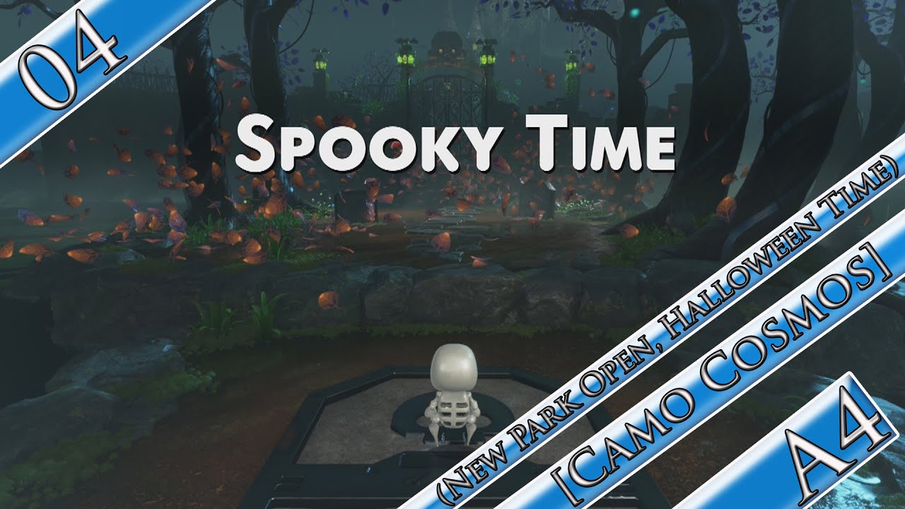 Astro Bot - [Act 4: Camo Cosmos] - 'Spooky Time' - 04 - (New Park Open, Halloween Time)