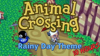 Animal Crossing - Rainy Day Theme (10 Hours with rain sounds) screenshot 3