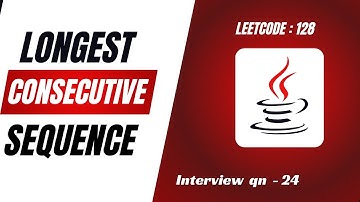 Longest Consecutive Sequence ( Leetcode : 128 ) | Java | Tamil
