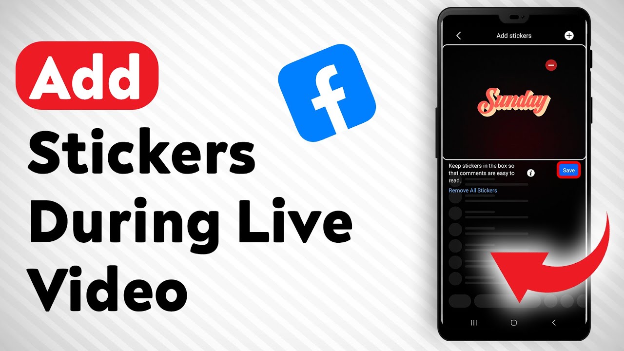How To Add Stickers During A Live Video On Facebook - Full Guide